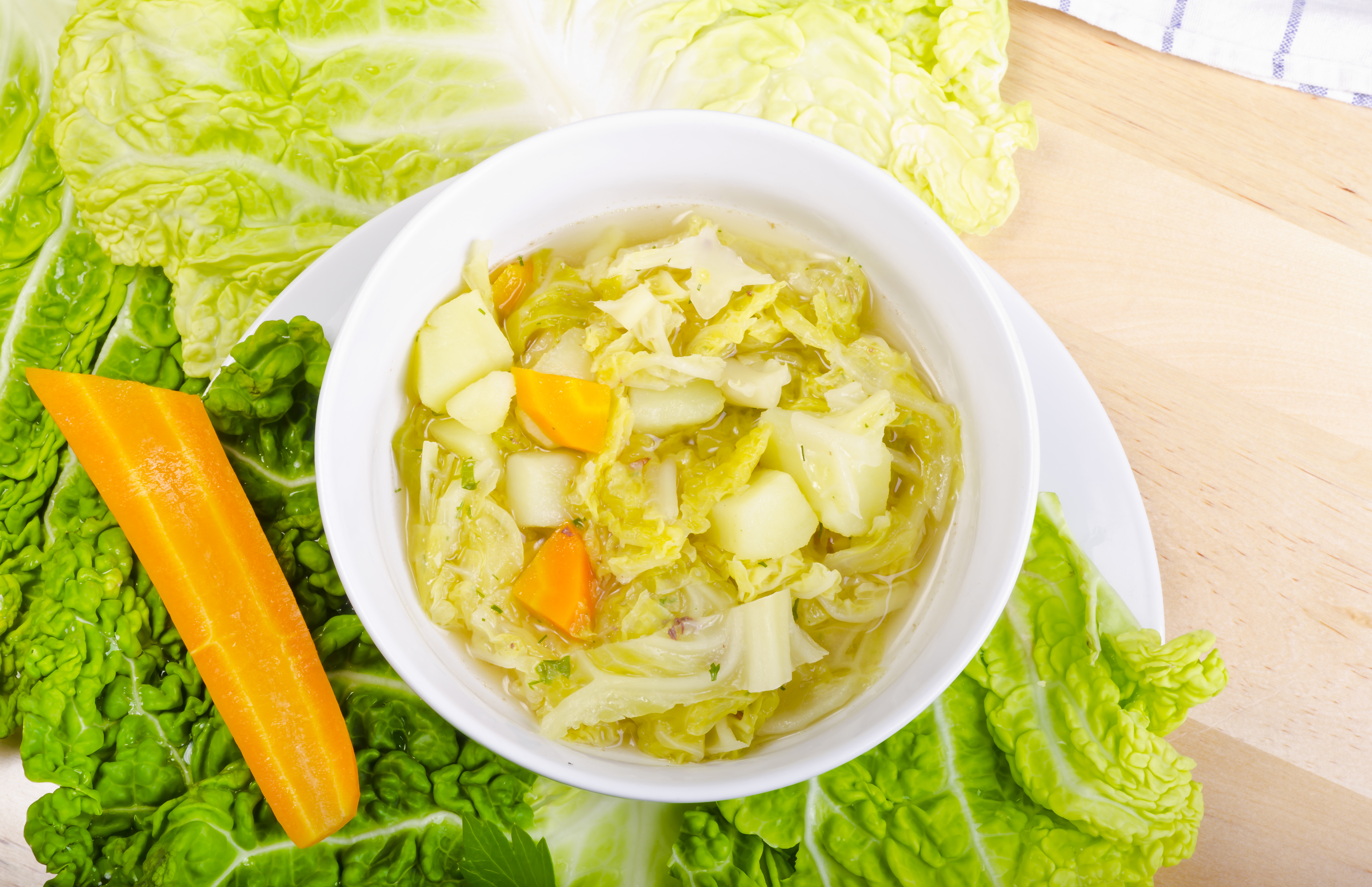 Health benefits of cabbage soup