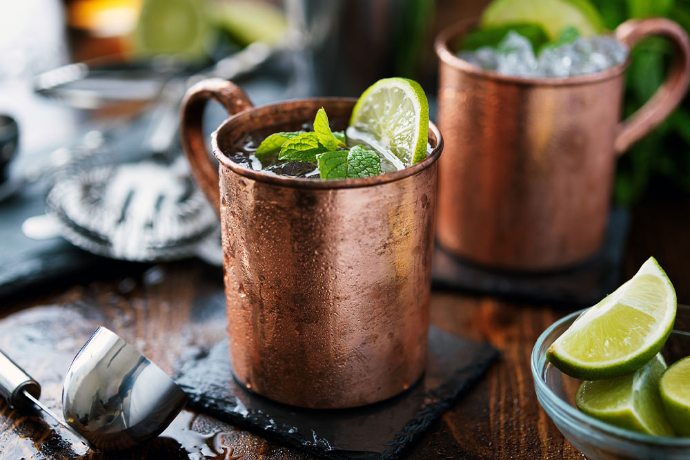 5 zingy variations of the Moscow Mule